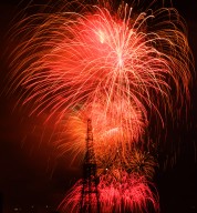 Fireworks marking 75th anniversary of Victory in Moscow