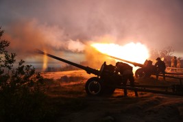 Fireworks across Russia marking 75th anniversary of Victory in World War II